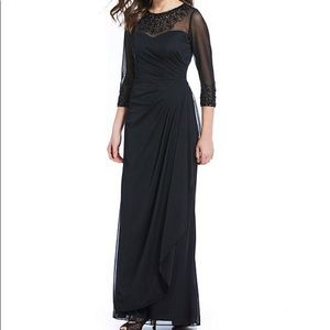 Navy evening gown sz 12